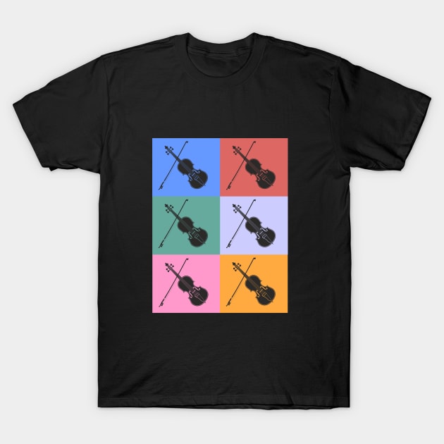 Violin Lover T-Shirt by cypryanus